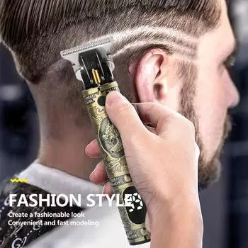 Professional T9 USB Electric Hair Clipper For Men Hair Cutting Machine Rechargeable Man Shaver Trimmer Barber Beard Trimme