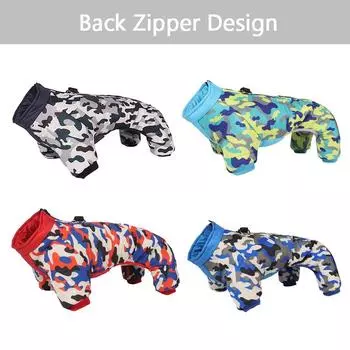 Professional Winter Warm Thicken Pet Dog Jacket Waterproof Dog Clothes for Small Medium Dogs Puppy Coat Chihuahua French Bulldog Pug Clothing S