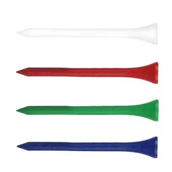 Professional Wooden Golf Tees 83MM Long 200Pcs Mixed Color