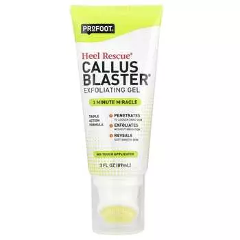 Profoot, Heel Rescue®, отшелушивающий гель Calus Blaster®, 3 жидких унции (89 мл)