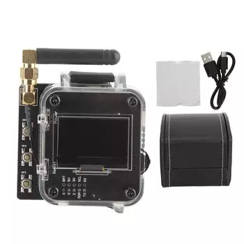 Программируемые часы WiFi с экраном 1,3 дюйма, платой ESP8266 2,4 ГГц, антенной 3 дБ, разъемом Micro USB ESP8266