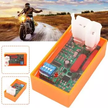 Программируемый Cdi для мотоцикла Lignition 6 Pin Ac Cdi Racing Box Dip Switch Speed для Cg125 Cg150 150cc Ft Cg 150 Cgl Wy Ml Z5v0
