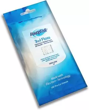 Программное обеспечение Proxy 3in1 floss 100 шт x 3 шт. продукт Thornton Super Floss (старое название 3в1)