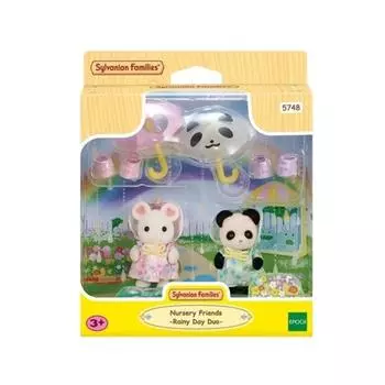 Прогулка маленьких друзей в дождливый день (5748), Популярная в Корее семья Sylvanian