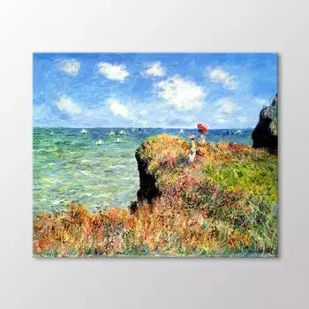 Прогулка на пик в Поурвилле, 1882 г. Живопись