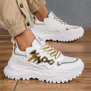 Прогулочная обувь, легкая сетчатая обувь, носки, мужская обувь для папы с рыбьей подошвой, кроссовки на толстой подошве 43