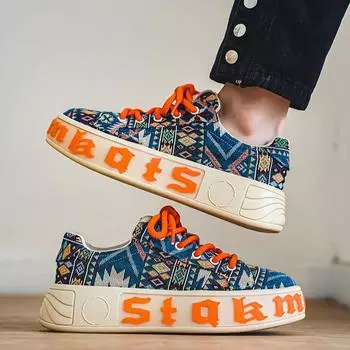 Прогулочная обувь Уличная модная белая обувь Нескользящая износостойкая уличная обувь Повседневная спортивная обувь Прогулочная спортивная обувь 39 чёрный