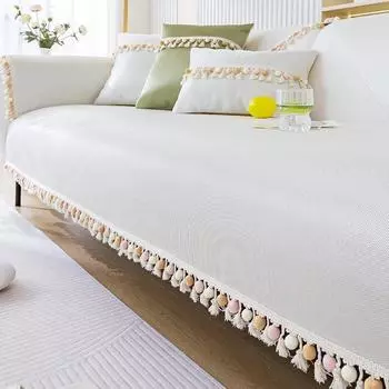 Прохладная подушка для дивана с кисточками, Лето, Лето, Лето, Лето, коврик, подушка, Нескользящая подушка для гостиной, дивана, поручня, полотенце 70*70cm