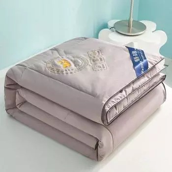 Прохладное тонкое одеяло из ледяного шелка из соевого волокна, высококачественные одеяла для холодного постельного белья на лето, стеганое одеяло с механической стиркой, размер королевы 150x200cm