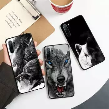 Прохладный чехол для телефона с изображением волка для Honor 7A Pro 7C 10i 8A 8X 8S 8 9 10 20 Lite силиконовый чехол Honor 10