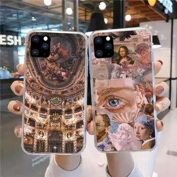 Прохладный чехол для телефона Versailles Art для Huawei P50 P40 P30 Pro Mate 40 30 Pro Nova 8 8i Y7P Honor, прозрачный чехол для телефона Huawei P50 Pro