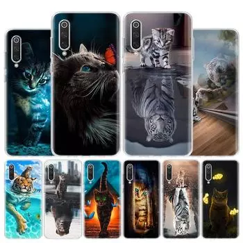 Прохладный чехол с изображением животного, большого кота, тигра, чехол для телефона для Xiaomi Poco X3 GT X4 NFC M4 Pro M3 M2 F3 F2 F1 Mi Note 10 A3 A2 Lite A1 CC9E Fund Xiaomi Poco X3