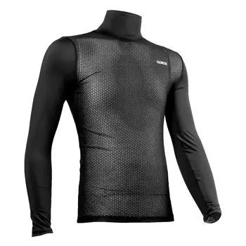 Прохладный Cool Touch УФ шоссейный велосипед внутренняя сетка с длинным рукавом воротник солнце пот быстрый антибактериальный и запах гольф УФ открытый высокий [Golix] внутренняя одежда, лето,