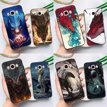 Прохладный художественный чехол с драконом для Samsung Galaxy J4 J6 Plus 2018 J8 A6 A7 A8 A9 J1 A3 A5 2016 J3 J5 J7 2017 J3 2017 - J330
