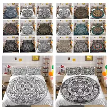 Прохладный комплект пододеяльников с 3D-принтом высокого качества, покрывала для женщин, домашние постельные принадлежности, костюмы, комплекты постельного белья UK Single 135x200cm