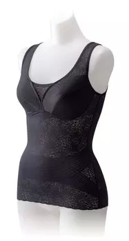 PROIDEA легкий и красивый бюстгальтер cami LL Bust Doi s (черный, размер: 93-101см)