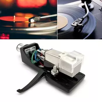 Проигрыватель пластинок Stylus MM Phono Needle High Output Магнитный фонокорректор для звукоснимателя Auditory Technica AT3600L Phono Cartridge C