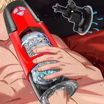 Произношение Чашка-самолет для мужчин Hands-free нагревательный элемент Электрический зажим Присоска Чашка-самолет для мужчин Мастурбатор для мужчин Игрушки для взрослых