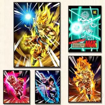 Произведения искусства на холсте, картины, плакаты, игрушки, подарки, классические модульные печатные наклейки на стену, комиксы, картинки 21cm30cm NoFrame