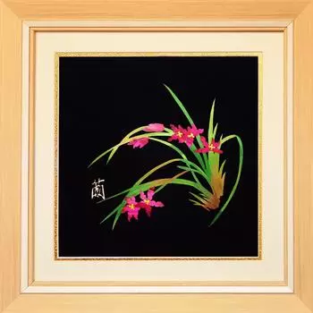 Произведения искусства ручной работы, картины из соломы, горячее тиснение соломенной трости, подвесные картины для гостиной 25cm*25cm*2.5