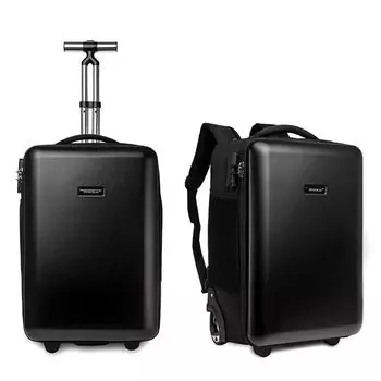 произведено компанией Multifunctional Hard Shell Case Backpack Вместимость приблизительно 35 л Деловая сумка для переноски Дамская сумка с замком-тележкой с паролем Мягкая переноска