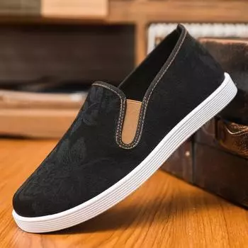 Производитель 2025 мужская обувь ****** новая ******* старая тканевая обувь мужская обувь дышащая мужская тканевая обувь подошва дерзкая износостойкая 38