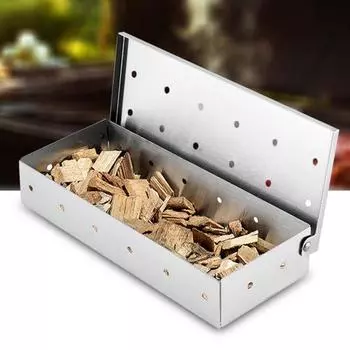 Производитель дыма для гриля на газовых/угольных грилях, аксессуар для приготовления пищи для барбекю в домашнем патио на открытом воздухе