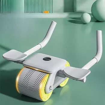 Производитель фитнес-оборудования для автоматического отскока колеса для мышц живота, локтевого бандажа с плоской опорой, тренажера для сокращения мышц живота