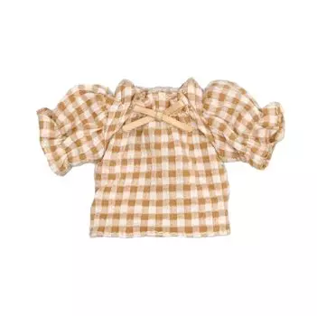 Производитель Junie Moon Dear Darling Fashion for Dolls Gingham, раскрой и шитье, 22 см, коричневый [для куклы]
