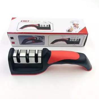 Производитель точилок для ножей Трехступенчатая Четырехступенчатая Нескользящая точилка Многофункциональная кухонная точилка, Точилка для кухонных ножей и ножниц