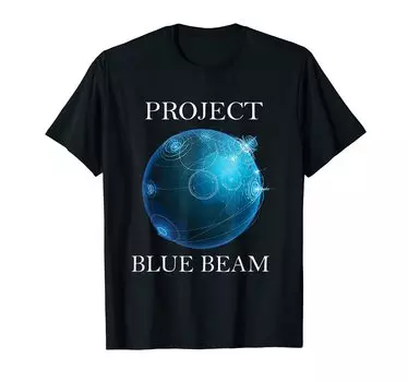 Project Blue Beam T-shirt чёрный