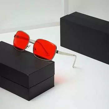 Project Mayhem Солнцезащитные очкиБойцовский клуб Солнцезащитные очки Новая тенденция модыЛетний зонтик Пляжный туризм Модные очки Мужское платье Projec With box