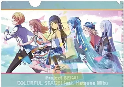 Project Sekai Colorful Hatsune Miku Clear File Anniversary Festa 2021 Ограниченная серия товаров! подвиг.