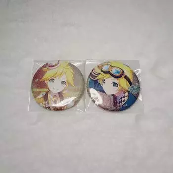 Project Sekai Fuseka Kagamine Ren Momo Store Ren Glitter Can Badge