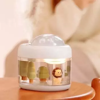 Projection Lamp Wireless Air Humidifier USB 2000mAh Battery Rechargeable Projector Humidificador