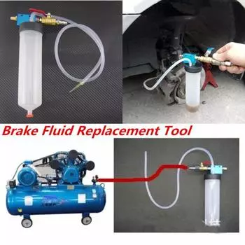 Прокачка тормозной системы Жидкость Гидравлическое сцепление Масло Быстрая замена Инструмент для автомобиля для одного человека