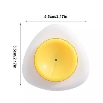 Прокалыватель яиц Прокалыватель яиц с предохранителем Выдвижная конструкция штифта Открывалка для яичной скорлупы Инструмент для прокалывания яиц для вареных вкрутую белый