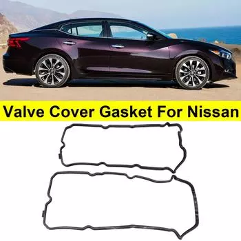 Прокладка крышки клапана двигателя для Nissan Frontier Altima Infiniti Xterra Equator NV1500 3.5L 4.0L 2002-14 13270-9N00B 13270-2Y510 13270-8J112 13270-4W000 чёрный