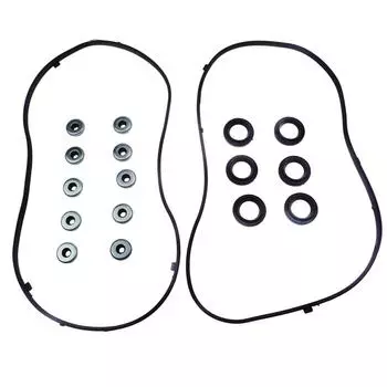 Прокладка крышки клапана двигателя и комплект уплотнений трубки свечи зажигания для Honda Odyssey 3.5L V6 2005-2010 EVS50607R VS50426