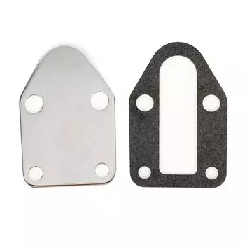 Прокладка монтажной пластины топливного насоса без отверстия подходит для двигателей Chevy SB 283 327 350 383 400