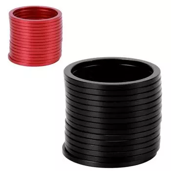 Прокладка нижнего кронштейна из алюминиевого сплава, ступица маховика, шайба, распорная втулка Black