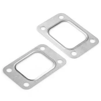 Прокладка турбо-фланца Легкость Высокая твердость Прочная установка Нержавеющая сталь Высокопрочная замена Серебро