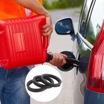 Прокладки для носика газового баллона, резиновые черные кольцевые прокладки, уплотнения для топливной шайбы, носик