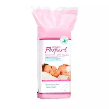 Прокладки для послеродовой женской гигиены Indasec с крылышками, 10U