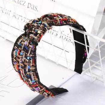 PROLY Новая Мода Аксессуары для Волос Для Взрослых Однотонная Высококачественная Эластичная Резинка для Волос Новые Головные Уборы Тюрбан