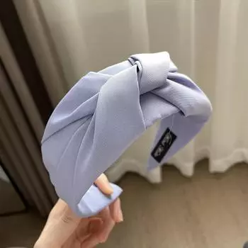 PROLY Новая Мода Женские Аксессуары для Волос Широкий Бок Классическая Повязка для Волос Однотонная Повседневная Повязка на Голову Взрослый Головной Убор