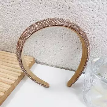 PROLY Новая Модная Повязка на Голову для Женщин Блестящая Полностью из Страз Повязка для Волос Высочайшего Качества Роскошные Барочные Аксессуары для Волос