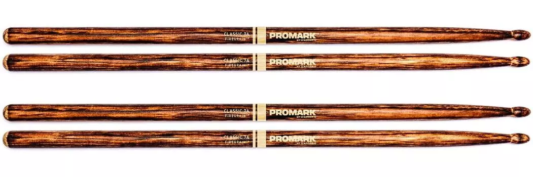PROMARK Drumsticks FIREGRAIN Classic 7A 2 pair set TX7AW-FG-2P (390 x 13.0mm) []