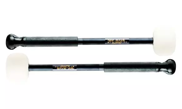 PROMARK молоток для бас-барабана традиционная серия большая фетровая головка черный сатин алюминиевый стержень M322L []