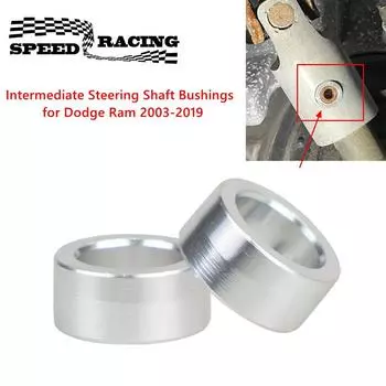 Промежуточные втулки рулевого вала, втулка колонки для Dodge Ram 2003-2019 1500/2500/3500/4500/5500 5.9 6.7 G56 Cummins Diesel серебряный